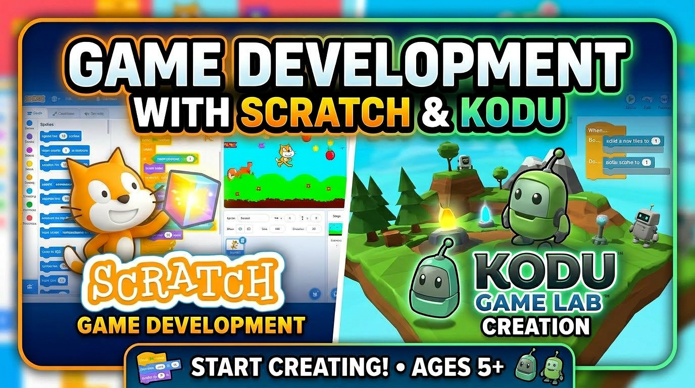Game Development using Scratch and Kodu